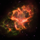 Imagen compuesta en infrarrojo de la Nebulosa del Cangrejo.